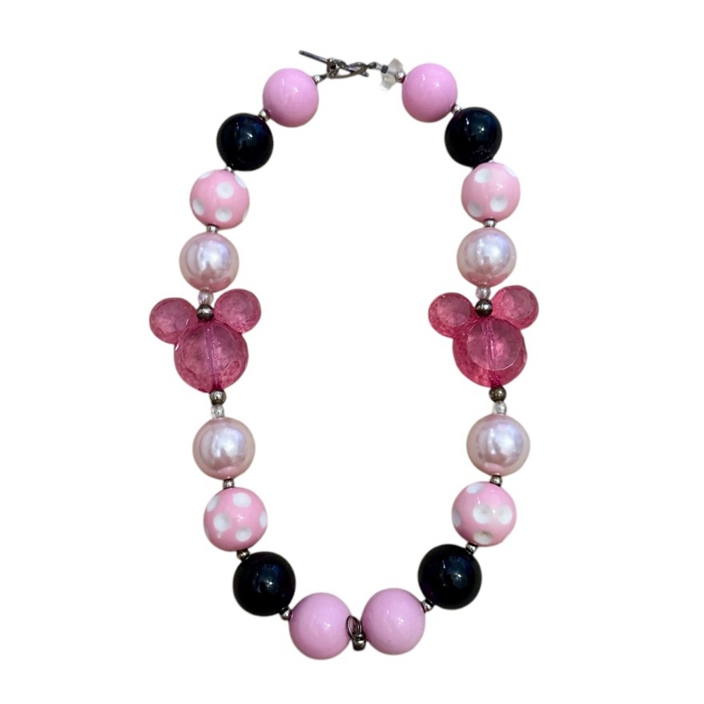 Chunky Monkey Minnie Mouse Bubblegum Necklace